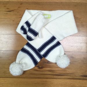 NWT Crazy8 Kids Knitted Scarf and Mittens Set